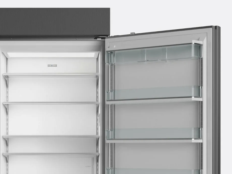 inside sub-zero freezer