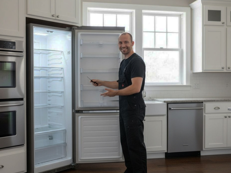 refrigerator thermador repair technician